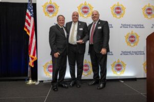 State Fire Marshal Brian S. Geraci Awarded The Olin Greene Outstanding Fire Prevention Service Award
