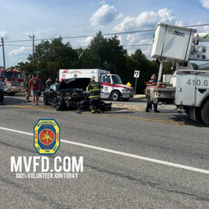 One Transported to Trauma Center After Motor Vehicle Collision in Mechanicsville