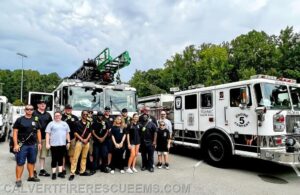Calvert County Fire/Rescue and EMS Action Packed Weekend!