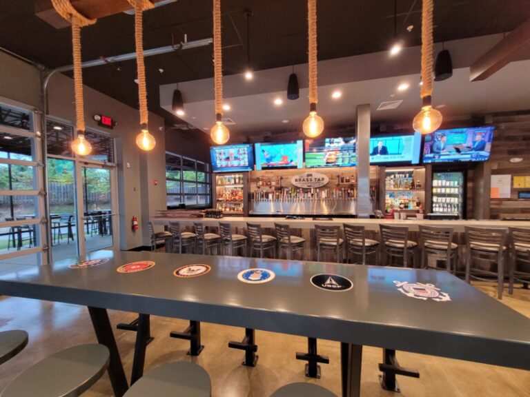 U.S. Veteran Couple Opens The Brass Tap in California, MD Southern