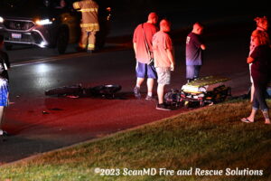 Bicyclist Transported to Trauma Center After Being Struck by Vehicle in Lexington Park