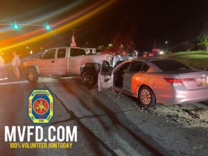 One Flown to Trauma Center After Four-Vehicle Collision in Mechanicsville