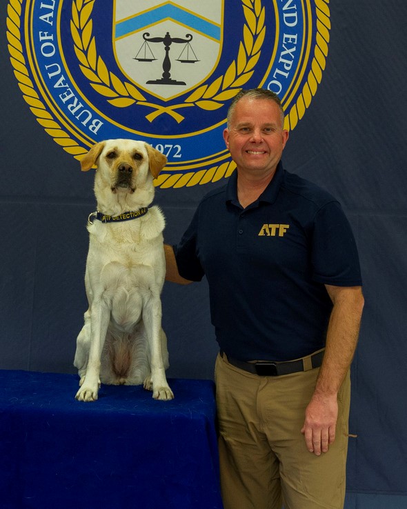 Accelerant Detection K9 “Blondie” Joins Office of the State Fire Marshal