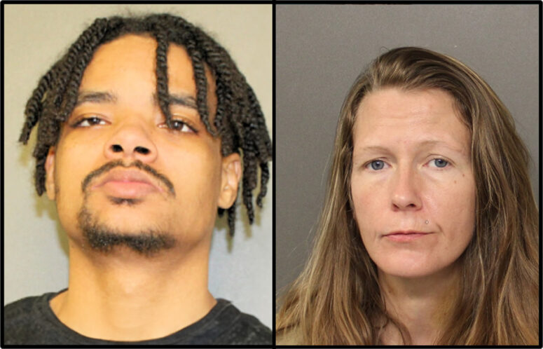 Dnico Awaun Williams, 25, of Waldorf and Jessie Marie Russell, 40, of Great Mills