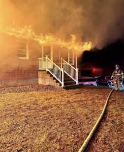Owings House Fire Determined to be Accidental, Three Residents Displaced