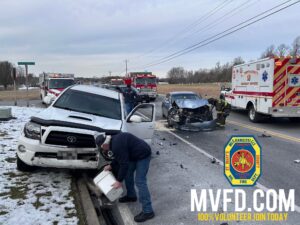 One Flown to Trauma Center After Motor Vehicle Collision in Mechanicsville 1-23-2024