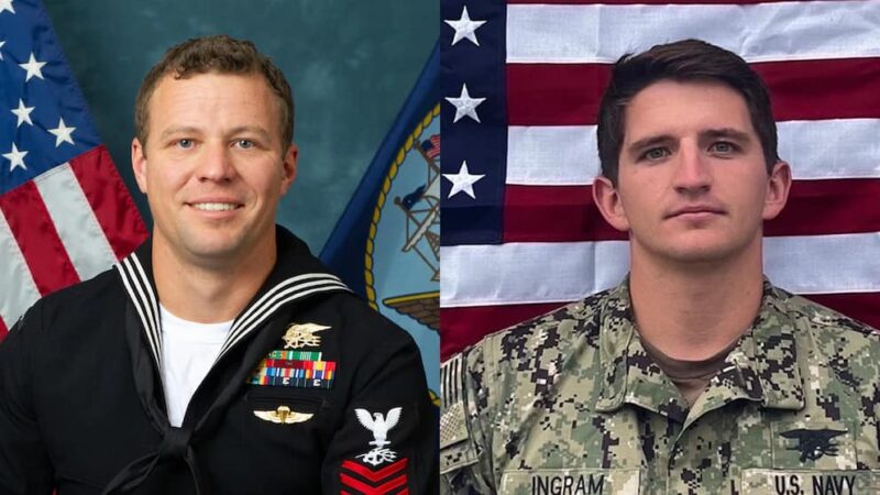 Naval Special Warfare Releases Names of Navy SEAL Teammates Lost at Sea
