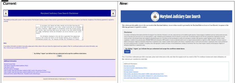 Maryland Judiciary To Launch Newly Redesigned Case Search Website On   Case Search 2024 Update 775x275 