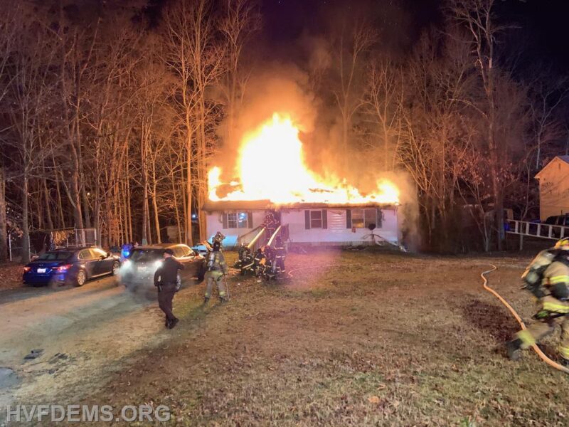 4 Displaced After House Fire in Hughesville, Fire Under Investigation and No Injuries Reported