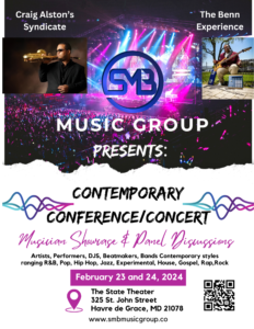 SMB Music Group Presents: The Ultimate Music Experience at The State Theater of Havre de Grace February 23 & 24, 2024