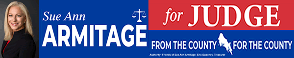 Sue Ann Armitage for Judge Ad Page
