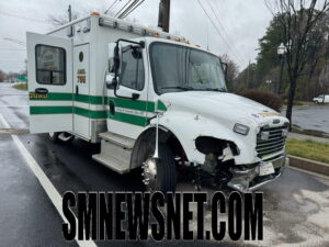 UPDATE: Two Injured After Ambulance is Involved in Motor Vehicle Collision in Leonardtown