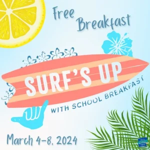 National School Breakfast Week Begins March 4th to 8th, Free Breakfast for Charles County Students