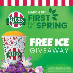 Rita’s Celebrates the First Day of Spring with Free Italian Ice and New Flavor: SOUR PATCH KIDS® Watermelon Ice