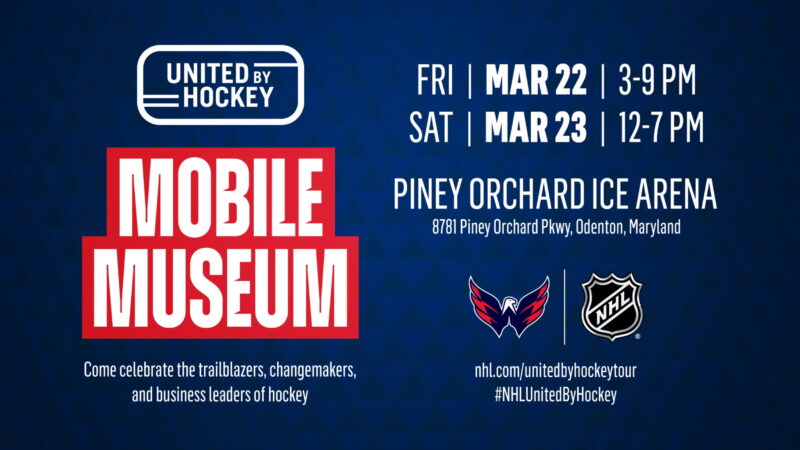 United by Hockey Mobile Museum Returns to D.C. Region with Visit to Anne Arundel County This Weekend!