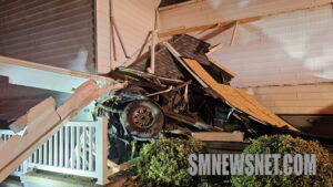 One Flown with Life-Threatening Injuries After Vehicle Crashes into Holy Face Church