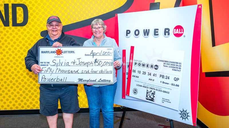 St. Mary’s County Couple Takes Home Third-Tier Powerball Prize