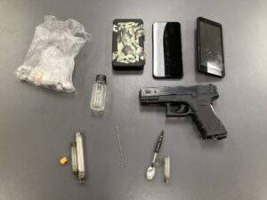 Officers Seize Suspected Fentanyl, PCP and Replica Handgun at Charles County Hotel