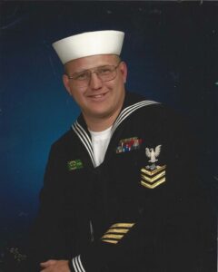 AT1 Howard Perry Pinnell, USN, (Ret.), 59,