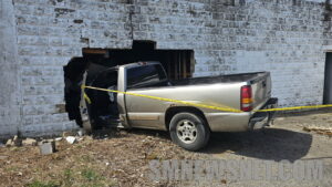 Police Respond to Vehicle Into a Building in Bushwood