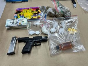 La Plata Police Officers Seize Handgun, Methamphetamine, Phencyclidine (PCP), Cocaine, Marijuana, and Suspected Drug Proceeds