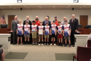 St. Mary’s County Commissioners Celebrate Local Little League Teams’ Success