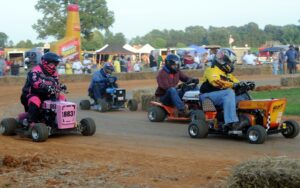 Rev Your Engines: National Lawn Mower Races at Bowles Farms