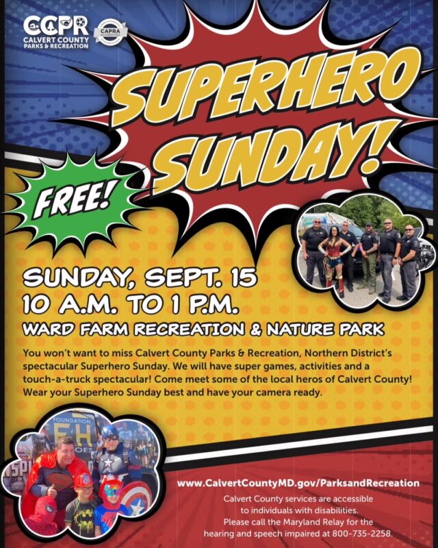 Superhero Sunday! Calling All Heroes and Those Who Want to See Them!  Meet Your Local Fire & EMS Volunteers on Sunday, September 15, 2024