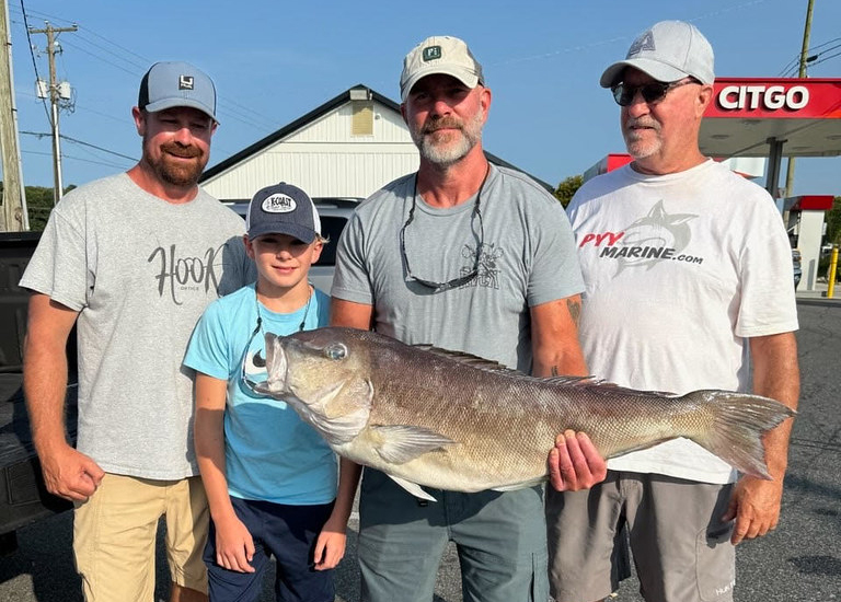 Anne Arundel County Angler Catches Maryland State Record Blueline Tilefish