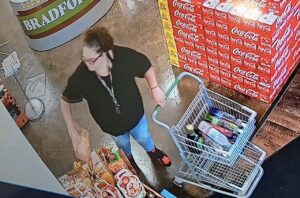 Mechanicsville Woman Caught Stealing Liquor from Bradford’s Neighborhood Market