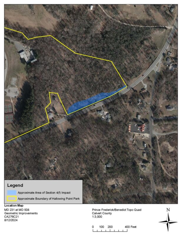 MDOT Request for Public Comment: Improvements on MD 231 at MD 508