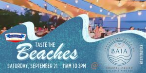 Dive in and “Taste the Beaches” A Town of Chesapeake Beach Event on Saturday, September 21, 2024