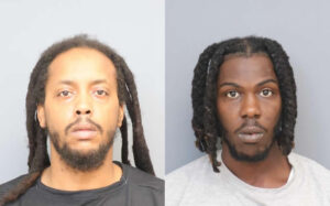 Alvin Harlester Tellington Jr., 35, and Tyreik Belewa Cooper, 27, both of Fort Washington