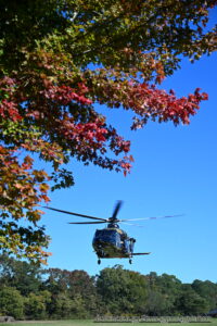 Man Flown to Trauma Center After Chainsaw Accident in Dameron