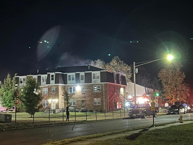 No Injuries Reported After Apartment Fire in La Plata