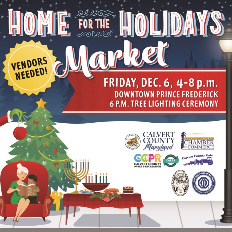 Vendors Invited to Register for Inaugural Home for the Holidays Market and Tree Lighting Ceremony on December 6th, 2024