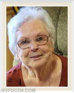 Nanjemoy Volunteer Fire Department Regrets to Announce Loss of Life Auxiliary Member Julia “Judy” Rye