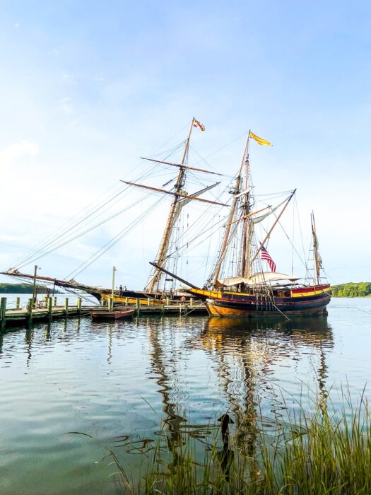 Historic Maryland Ships Sail Together for First Time, Commencing Countdown to State’s 400th Anniversary  