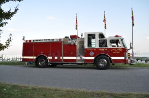 Seventh District Volunteer Fire Department Donates Engine to a North Carolina Department