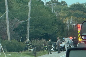 UPDATE: One Flown Out with Serious injuries After Dump Truck Pushes Stopped Vehicle Into Oncoming Traffic on Route 231 in Calvert County