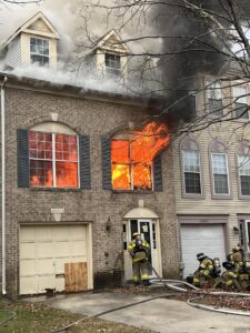 Vacant Townhouse Fire in Waldorf Under Investigation, No Injuries Reported