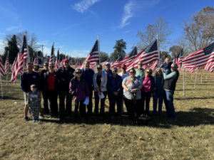 Leonardtown Rotary Club Recognizes Heroes During Annual “Flags for Heroes”