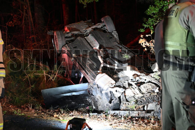 Four Flown to Trauma Centers After High Speed Rollover in St. Inigoes While Fleeing Police