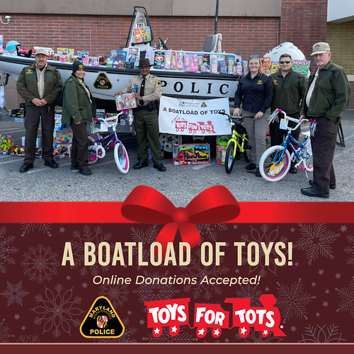 Natural Resources Police Toy Drive Underway for 2024 Holiday Season