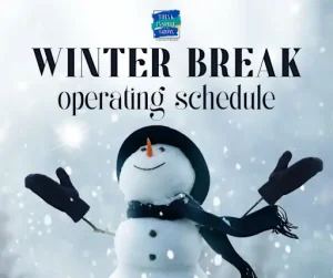 Charles County Public Schools Winter Break Operating Schedule 2024-2025