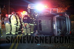 Woman Cited for Driving Without License After Flipping SUV in Lexington Park