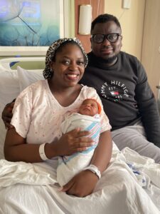 Belgium Couple Welcomes First Birth for MedStar St. Mary’s Hospital in 2025