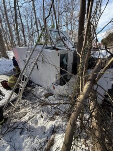 UPDATE: Two Flown Out After Armored Vehicle Overturns in Charles County, Firefighter Injured On Scene