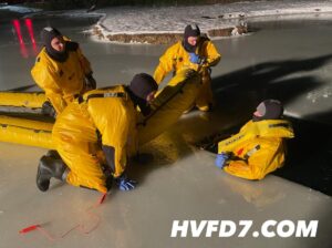 Volunteers Take Advantage Of The Cold Weather with Training Drills and Scenarios