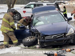 Four Injured After Two Vehicle Collision Leaves One Trapped in Callaway, Police Investigating